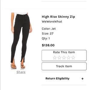 NWOT black pants